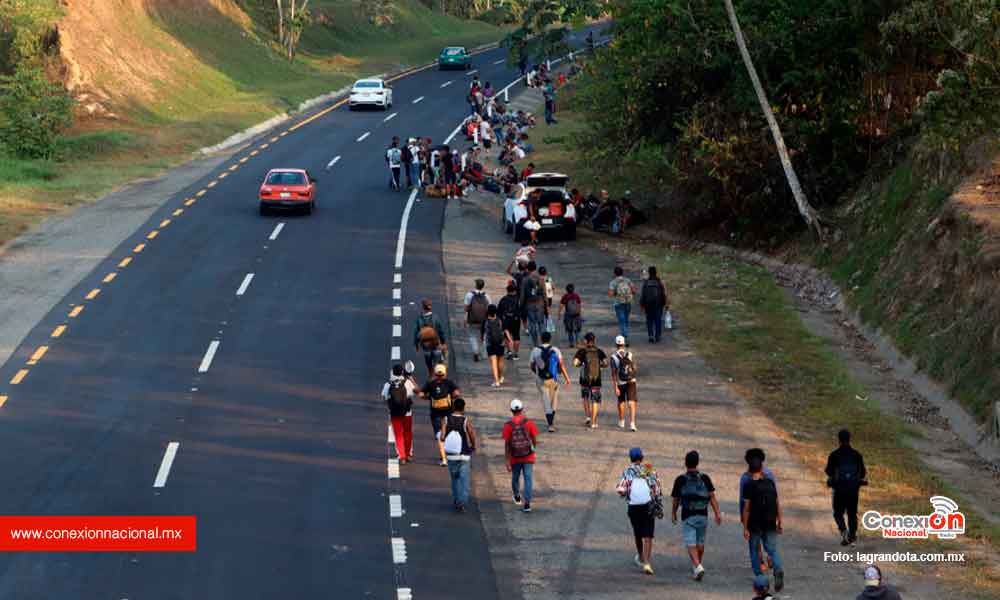 caravana migrante parte desde Tapachula