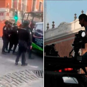 Puebla y Tlaxcala, la policía arremete en contra de las mujeres