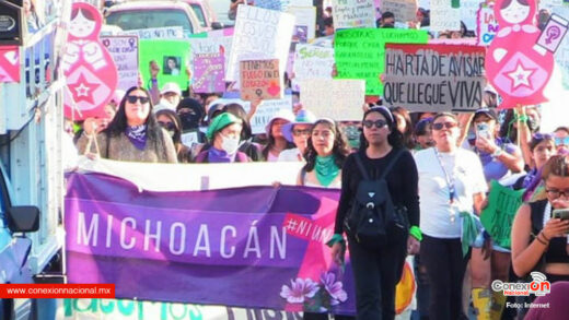 Reporta Segob saldo blanco en movilizaciones del 8M en Michoacán