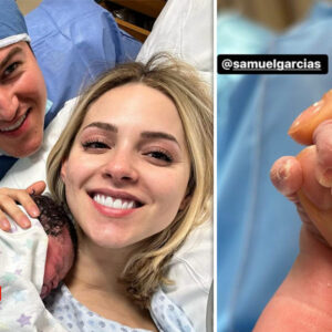 Ya nació Mariel, la hija de Mariana Rodríguez y Samuel García