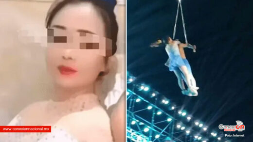 Acróbata china muere al caer de una altura de 10 metros durante un espectáculo en vivo
