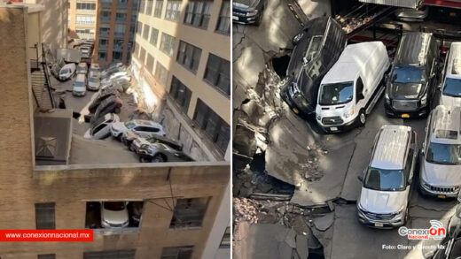 1 muerto y 5 heridos dejó el desplome de un estacionamiento en Nueva York
