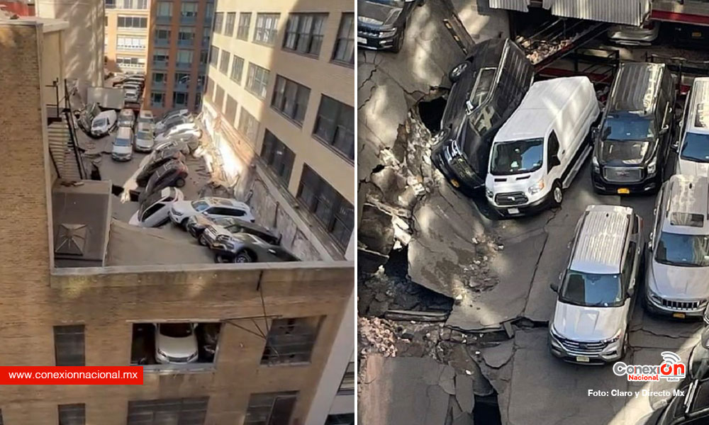 1 muerto y 5 heridos dejó el desplome de un estacionamiento en Nueva York