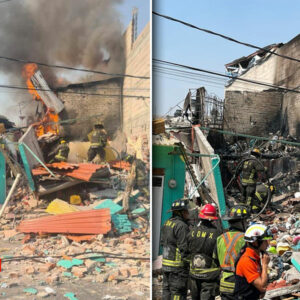 Fuga de gas provoca explosión y derrumbe en inmueble de Iztapalapa, en CDMX
