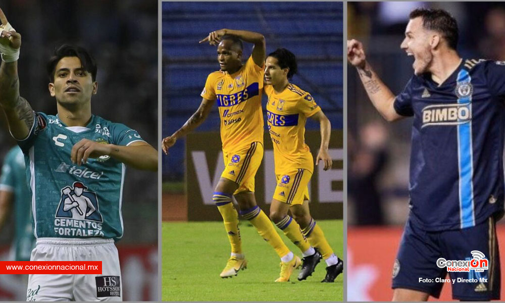León y Tigres cumplieron en la Concachampions; Atlas cayó ante el Philadelphia
