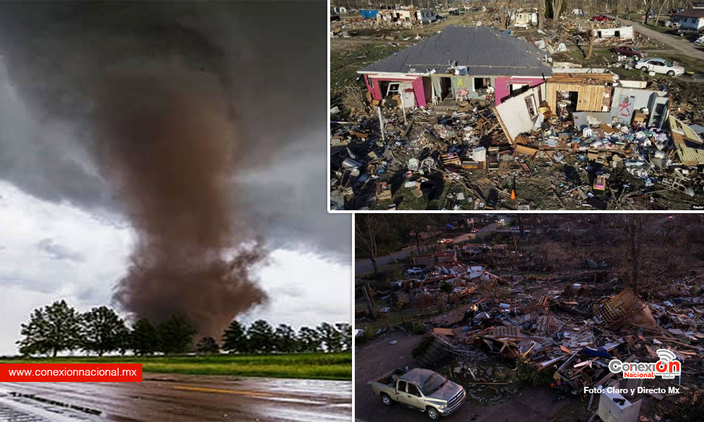 32 muertos por fuertes tornados que golpearon en el centro de EE.UU.