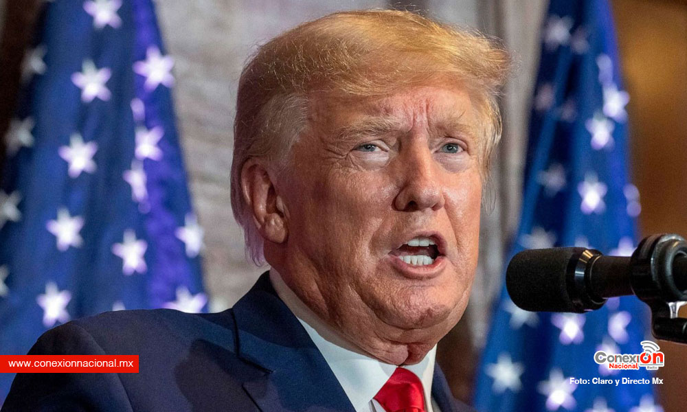 Trump insiste que es un perseguido político y niega haber cometido delitos