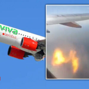 Una turbina de un avión de Viva Aerobús explotó durante un vuelo