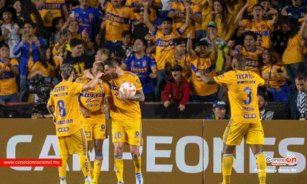 Tigres superó a los Esmeraldas en la ida de las semifinales en la Concachampions