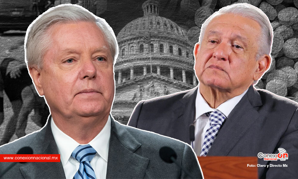 Usted está en negación, responde Graham preguntas de AMLO